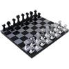 Italfama Set Di Scacchi In Acrilico Italfama Nero Trasparente 24Cm Con Scatola Italia