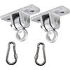 2 Pair Telaio Della Porta Battente Heavy Duty Ganci Sedile Altalena Amaca