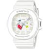 Casio G-shock - Orologio Da Polso Da Unisex Al Quarzo Sportivo Bracciale E Cassa In Resina Di Colore Bianco Quadrante Analogico Bianco - BGA-10-7AER