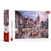 Trefl, Puzzle, Parco Divertimenti, 3000 Elementi, Alta Qualità, Giostre, Parco Divertimenti, Dennis Levan, Art Puzzle, Ruota Panoramica, Palloncini, Intrattenimento Creativo, per Adulti e Bambini