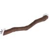 TIAKI Posatoio angolare per uccelli TIAKI in legno naturale - Tg. S: L 30 x P 2 cm