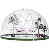 Generic Igloo Dome da esterno per l'inverno copertura trasparente 3,5 m (senza telaio tenda), tenda a igloo da giardino, serra, cupola trasparente, copertura trasparente