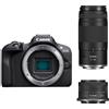 Canon EOS R100 Kit 18-45mm + 75-300mm RF Garanzia Ufficiale Canon