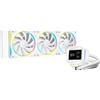 DEEPCOOL Dissipatore a Liquido DeepCool LM360 WH - AIO 360mm, display IPS compatto da 2,4", Bianco