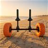 Carrello Portakayak con Ruote Struttura Robusta Carrello Kayak Alta Portata