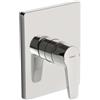 Hansa Hangapolo 80619093 - Miscelatore monocomando per doccia con silenziatore, orientamento della rosetta dopo l'installazione, portata 22l/min a 3 bar