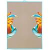 SELETTI Wears TOILETPAPER Plastic Mirrors Specchi, Grande/Hands with Snakes