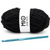 Generico Fettuccia per Borse a Uncinetto 100g (32m) con Uncinetto 5 mm Incluso