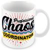 MUGGZ Tazza regalo per capo/manager - Coordinatore professionale del caos - Tazza da caffè personalizzata divertente - regalo unico per amici e familiari