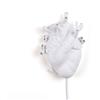 Seletti Applique Heart Lamp in Porcellana H32 cm