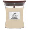 WoodWick Candela profumata in vaso a clessidra media con stoppino crepitante | Lavender & Cedar | Durata della fragranza: fino a 60 ore
