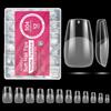 AIMEILI 504 Pezzi Tip in Gel per Unghie Ballerina, 12 Taglie Full Cover Tip Unghie Ricostruzione Soft Gel Nail Tips Fake Nails - 015