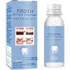ZOMKIFA 2 Pezzi Kit Otturazione Dentale Provvisoria 60ml, Cemento per Denti Modellabile e Denti Finti da Applicare da Soli per Riparazione Denti Rotti, Mancanti e Cosplay