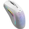 GLORIOUS Model O 2 Mini Wireless Gaming Mouse - superlegg. 57 g, 210 h Batteria, Dual Wireless 2,4 GHz, Bluetooth 5.2, sensore Ottico 26.000, 80M di clic, 6 Tasti programmabili, sparatutto - Bianco