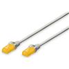 Digitus DK1613A100 Cavo Rete Utp, Categoria 6A Non Schermato Lszh, 10 mt, Grigio, Cat-6A - 10 m, Cavo patch - U-UTP - LSZH