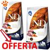 Farmina Dog N&D Brown Adult Medium Maxi Agnello, Spirulina e Carote - Offerta [PREZZO A CONFEZIONE] Quantità Minima 2, Sacco Da 7 Kg