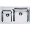 Franke Lavello da Incasso 2 Vasche Inox Franke GAX 620 8580796 101.0017.507