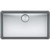 Franke Mythos Semifilo - FilotopMYX 210-70 -127.0618.827 Lavello da Incasso 1 Vasca Monovasca Semifilo - Filotop 712 x 412 mm con Vasca 70 x 40 cm Acciaio inox