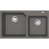 Franke Lavello da Incasso Fragranite 2 Vasche 86 x 50 cm Stone Grey Serie Urban Franke UBG 620-86 114.0686.773