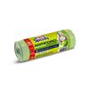 Sacchi spazzatura antiforo Domopak Spazzy 28 l verde 15 pz