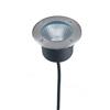 Intec faretto calpestabile tondo acciaio LED integrato IP67