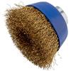 Spazzola a tazza LUX-TOOLS in nylon Comfort Ø 65 mm arricciato