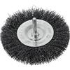 LUXTOOLS Spazzola a disco LUX-TOOLS in acciaio Classic Ø 100 mm grossolana