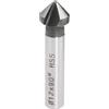 LUXTOOLS Svasatore LUX-TOOLS in acciaio super rapido (HSS) metallo Comfort Ø 12 mm