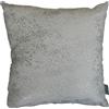 Cuscino arredo Lurex Gospel ciniglia 42 cm x 42 cm argento