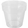 Vaso Standard trasparente in plastica 12 cm