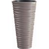 PROSPERPLAST Vaso per piante Sand alto in plastica 62x35x35 cm fango