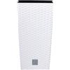 - Portavaso Prosperplast effetto rattan 33x33x61 cm bianco