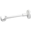 Supporto bastone tenda singolo Ø 20 mm bianco