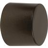 Terminale bastone tenda Tappo in alluminio bronzo Ø 20 mm 2 pz