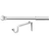 Supporto per tenda rotondo Ø 17-20 mm L 120-210 cm bianco