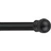 Kit riloga per tende boccia Ø 20-17 mm L 120-210 cm nero
