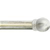 Kit riloga per tende boccia Ø 20-17 mm L 120-210 cm avorio e oro