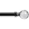 Kit riloga per tende effetto luce Ø 20-17 mm L 120-210 cm cromo