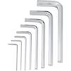 LUXTOOLS Set brugole a esagono cavo LUX-TOOLS Comfort 8 pz