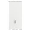 Vimar Arkè interruttore 1P 16 AX 250 V tasto sostituibile colore bianco