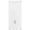 Vimar Arké pulsante 1P NO 10 A 250 V tasto sostituibile colore bianco