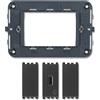 Vimar Idea kit supporto 3M+USB 5 V 1,5 A colore grigio