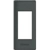 Bticino Livinglight placca profilato 1 posti antracite Smart Home