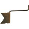 Supporto per tende invisibile in metallo L 5,3 cm bronzo 4 pz