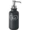 Dispenser sapone Chantal in ceramica nero opaco