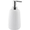 Dispenser sapone in ceramica Marika bianco