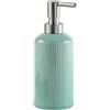 Dispenser sapone Sabina in ceramica acquamarina