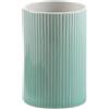 Portaspazzolini Sabina in ceramica acquamarina