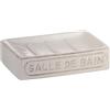 Portasapone bagno Vivienne in ceramica bianco