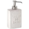 Dispenser sapone Vivienne in ceramica bianco